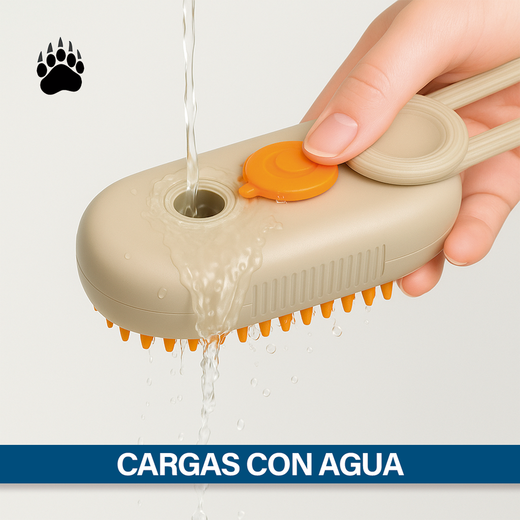 Cepillo a Vapor 3 en 1 + Rodillo Quita Pelos Bigan™